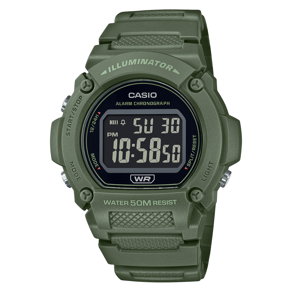 Casio W219HC-3B