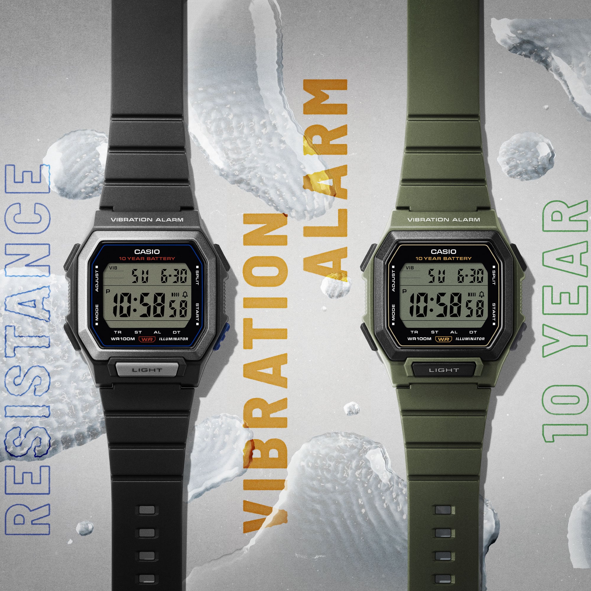 CASIO VINTAGE-W738H-1B-Watches-CASIO Australia