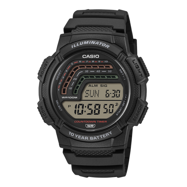 CASIO VINTAGE-WS1800-1A-Watches-CASIO-Australia