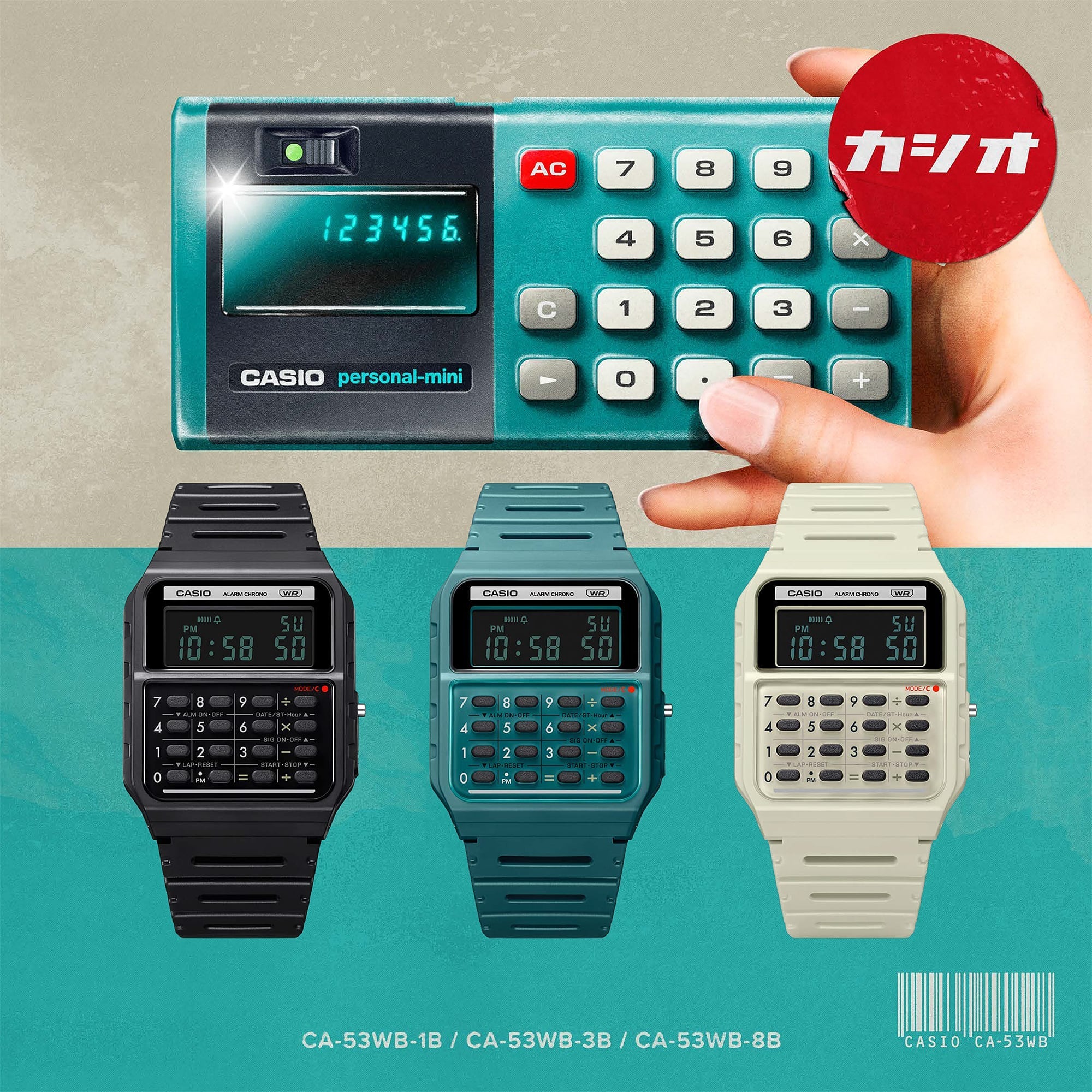CASIO VINTAGE - CA53WB - 3B - CASIO Australia