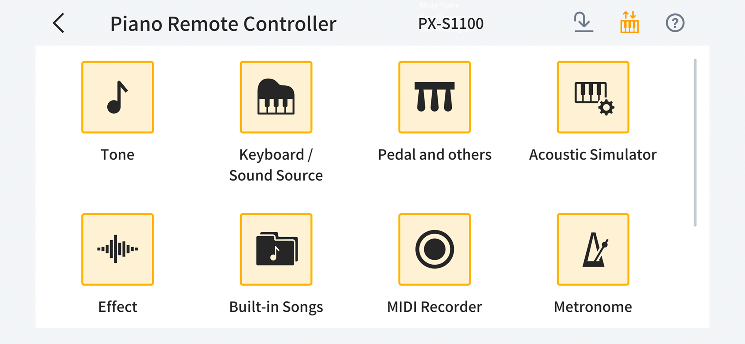 CASIO Piano Remote Controller