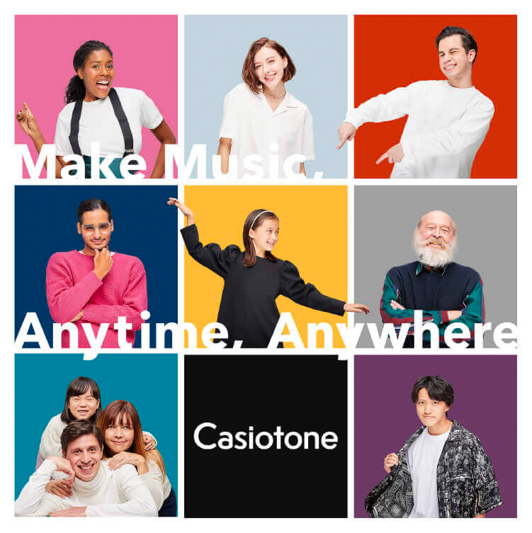 CASIO Casiotone Square Banner