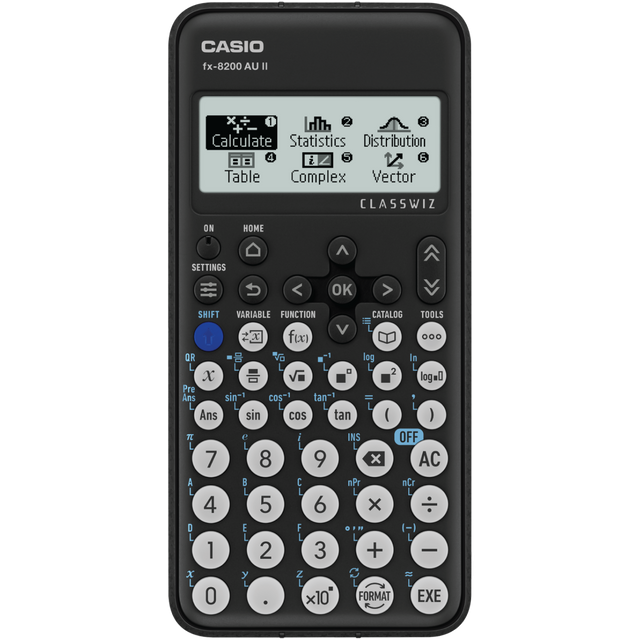 CASIO CALCULATORS-fx-8200 AU II | SCIENTIFIC-CASIO Australia