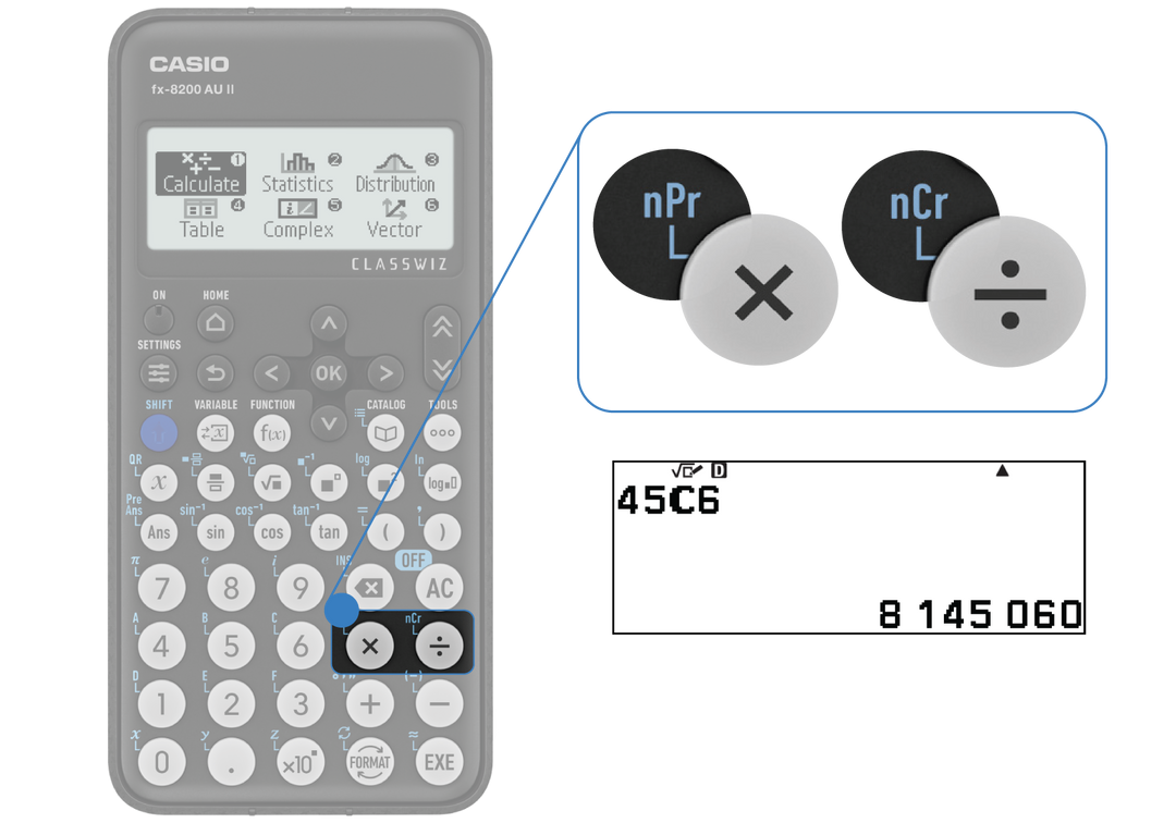 CASIO fx-8200 AU II Scientific Calculator | Australian Edition