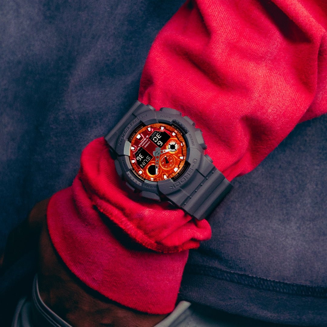 G - SHOCK - GA100FL - 8A - CASIO Australia
