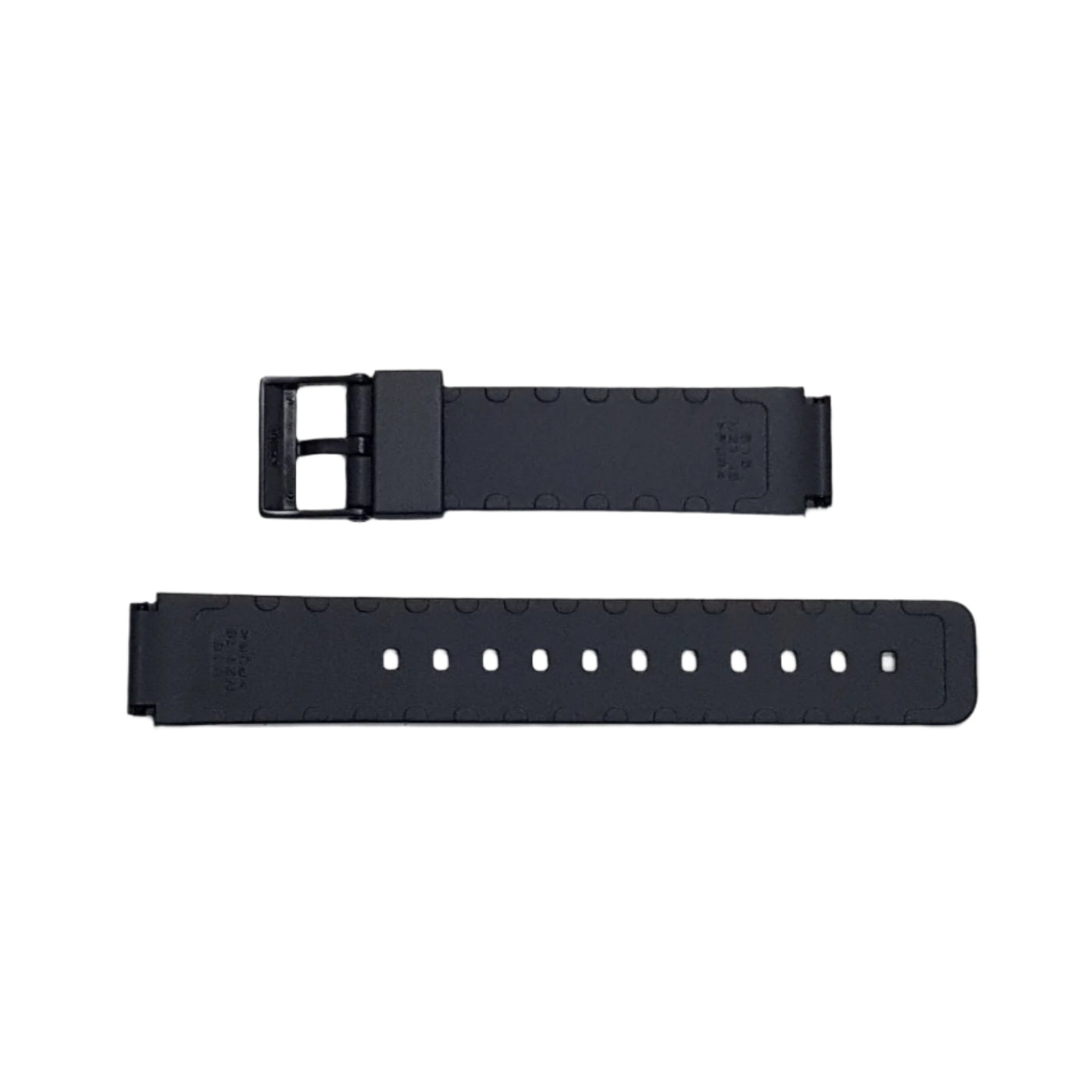 MATTE BLACK RESIN WATCH BAND
