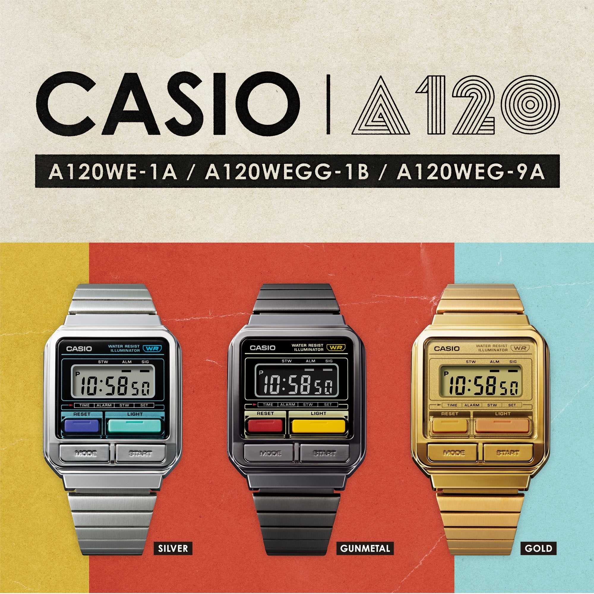 CASIO VINTAGE-A120WEG-9A-CASIO Australia