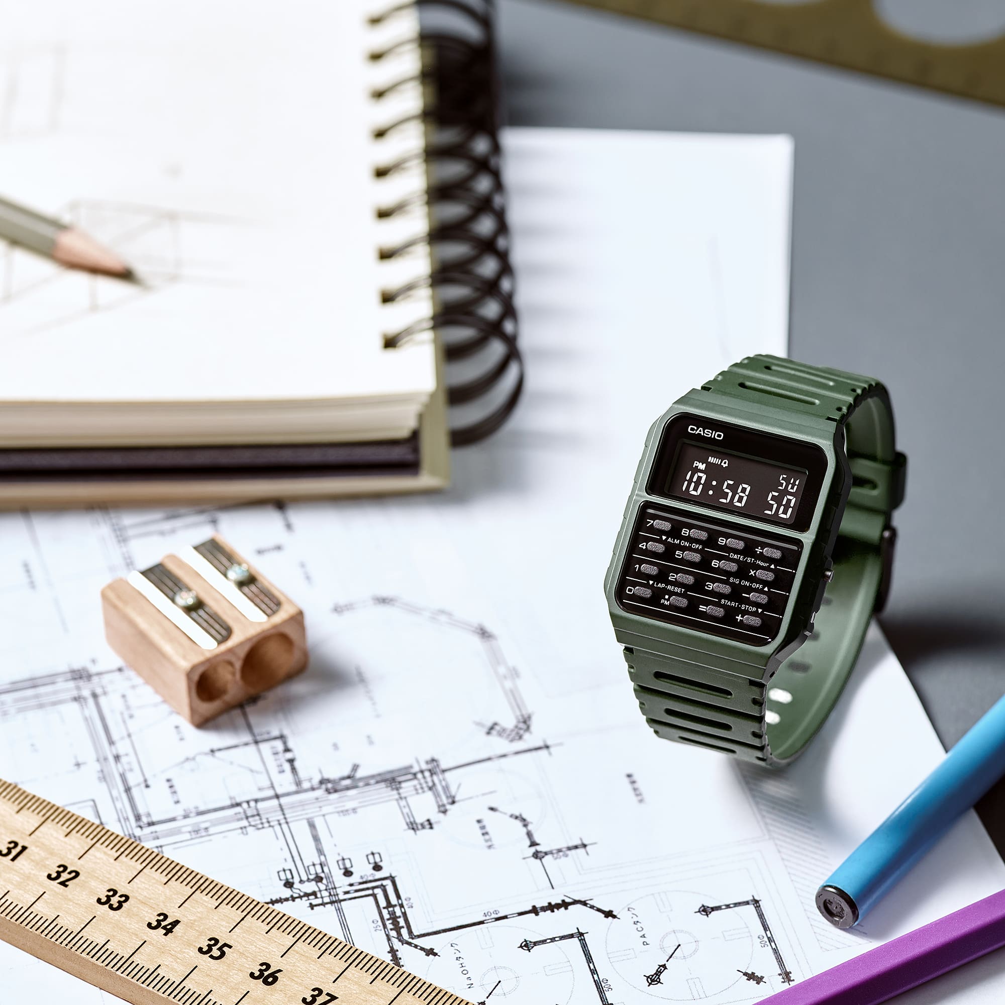 CASIO VINTAGE-CA53WF-3B-CASIO Australia
