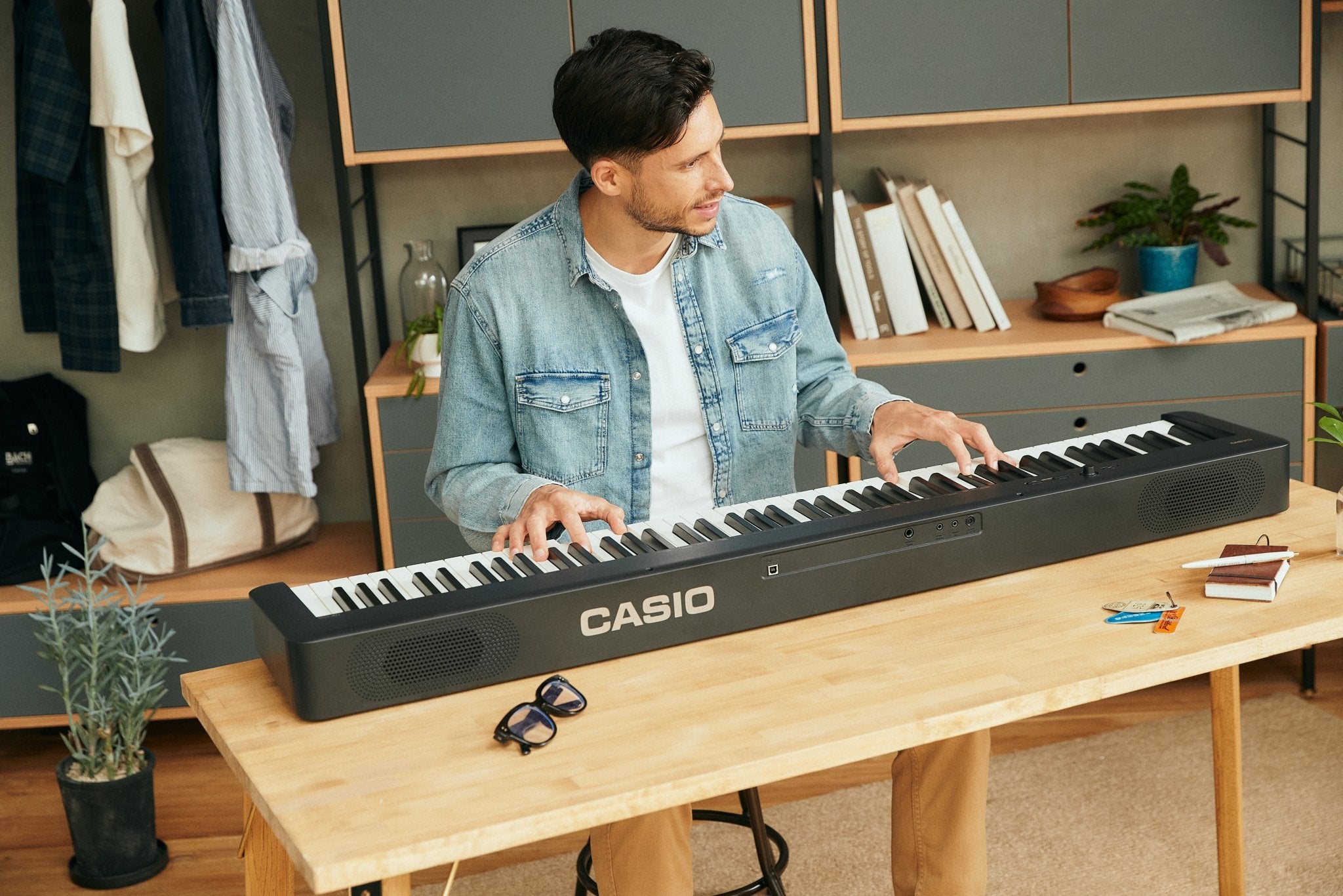 CASIO Music CDP-S110BK Black Compact Digital Piano