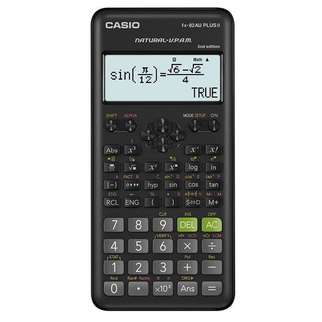 CASIO CALCULATORS-fx-82AU PLUS II 2nd edition-CASIO Australia