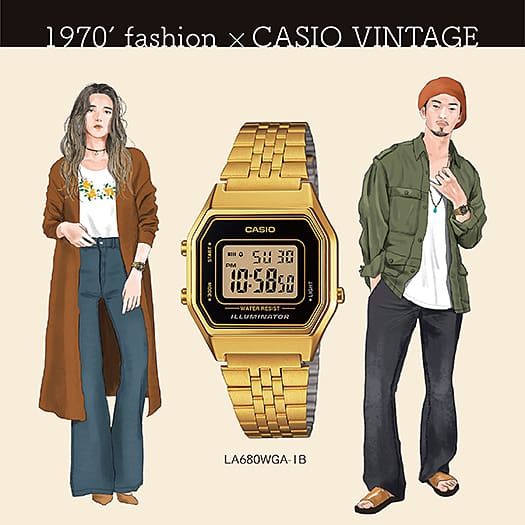 CASIO VINTAGE-LA680WGA-1B-CASIO Australia